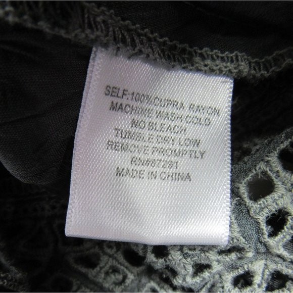 Johnny Was Gray Embroidered Dress - Picture 9 of 15